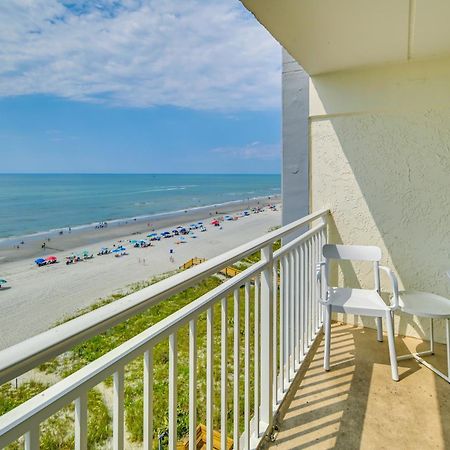 Cozy Coastal Condo With Airy Oceanfront Balcony Myrtle Beach Exterior foto
