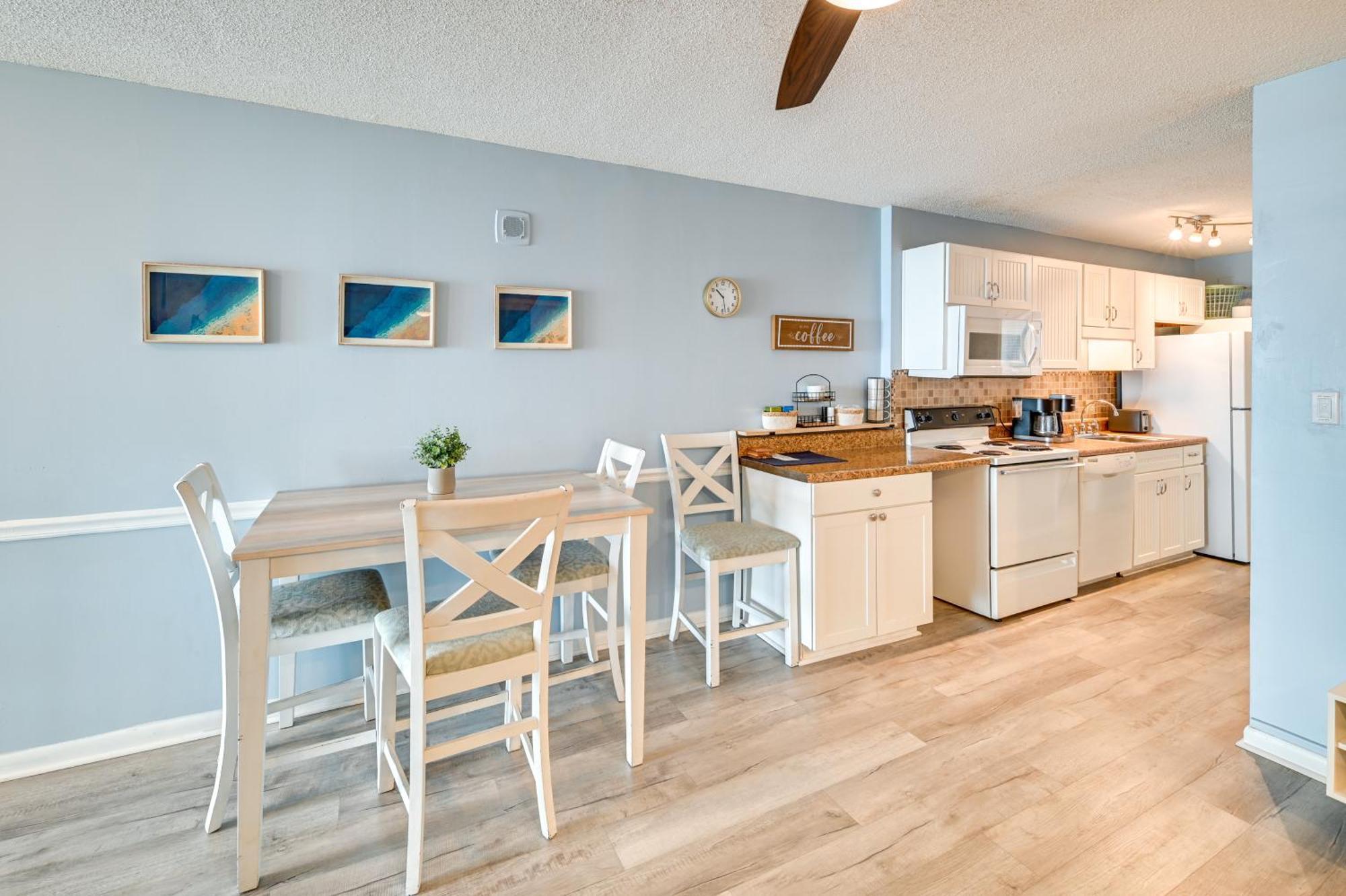 Cozy Coastal Condo With Airy Oceanfront Balcony Myrtle Beach Exterior foto